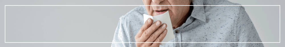 Coughing man