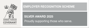 Silver award banner