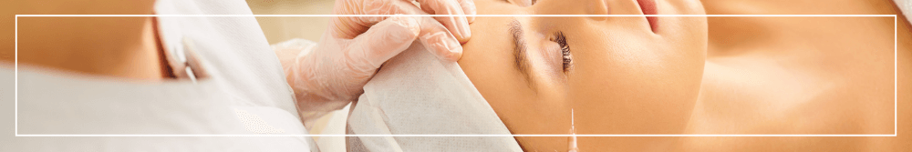 woman receiving cosmetic surgery