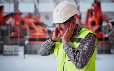 Constructor with noise induced hearing loss
