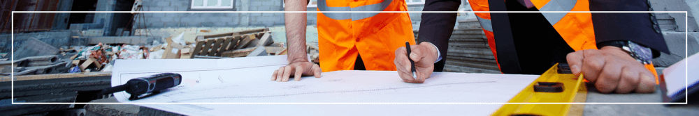 manual labour hands at construction site