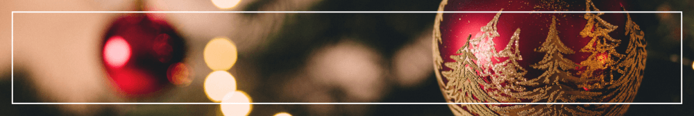 red Christmas ball bauble