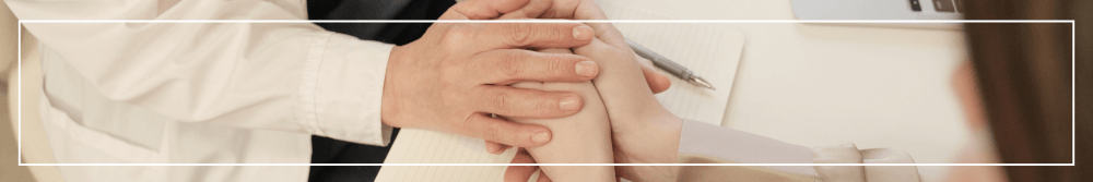 support holding hands